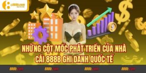 Những Cột Mốc Phát Triển Của Nhà Cái 888b Ghi Danh Quốc Tế